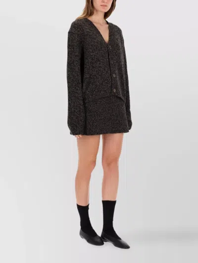 Our Legacy V Neck Knitwear Long Sleeves In Brown