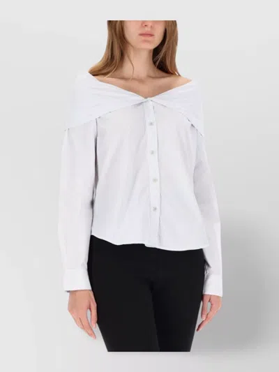 Our Legacy "kaonashi" Shirt In White