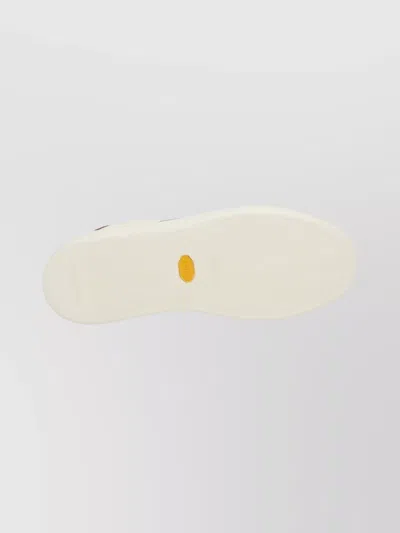 Woolrich Low-top Sneakers With Olive Suede Accents And Tan Leather Detailing In Multi