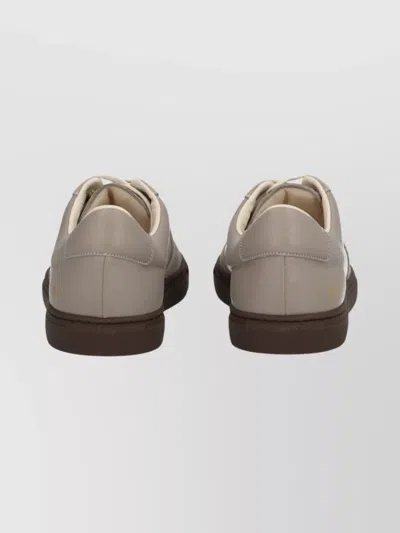 Common Projects Low-top Sneakers With Suede And Rubber In Multi