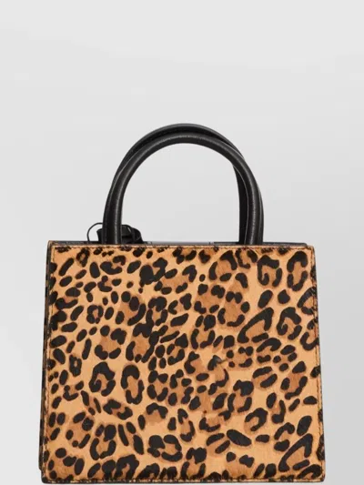 Mc2 Saint Barth Borsa Shop Bag Mini Animalier In Animal Print