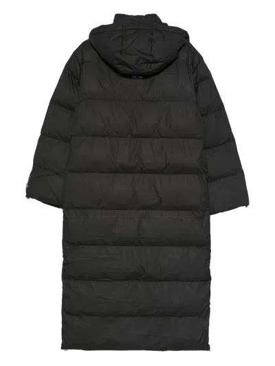 Samsoe & Samsoe Padded Parka Coat In Black
