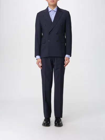 Colamarino Suit  Men Color Navy In Blue