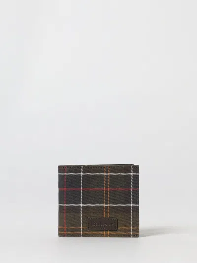 Barbour Wallet  Men Color Green In Brown