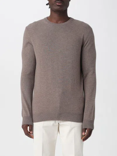 Corneliani Sweater  Men Color Beige In Brown
