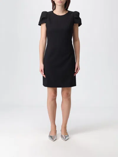 Alexander Mcqueen Dress Mcqueen Woman Color Black In Black