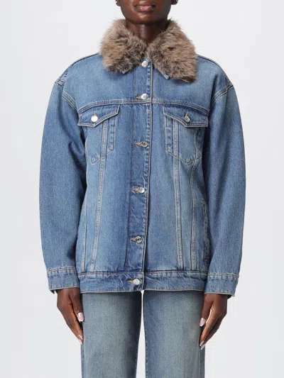 Liu •jo Jacket Liu Jo Woman Color Blue In Blue