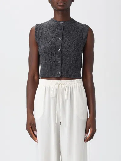 Ermanno Scervino Sweater  Woman Color Navy In Gray