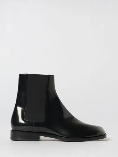Maison Margiela Tabi Toe Ankle Boots In Black