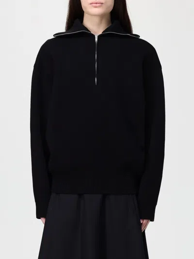 Balenciaga Back-to-front Black Sweater In Black