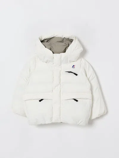 K-way Jacket  Kids Color White In White