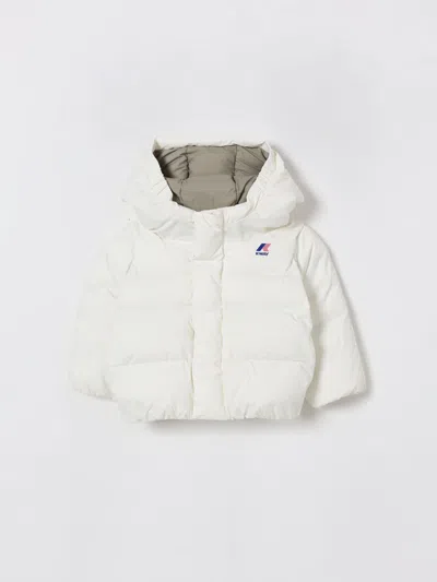 K-way Jacket  Kids Color White In Brown