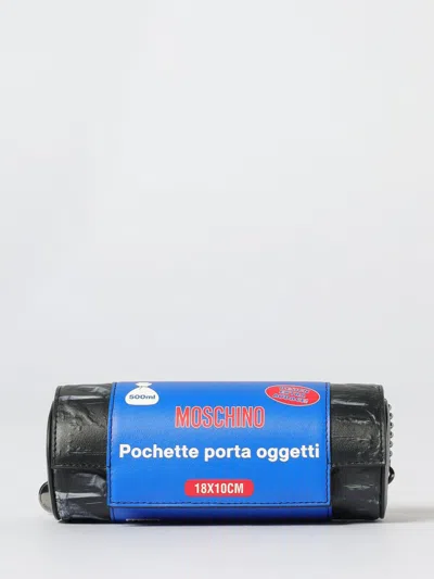 Moschino Roll Of Trash Bag In Black