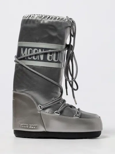 Moon Boot Boots  Woman Color Silver In Multi