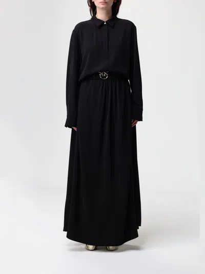 Pinko Dress  Woman Color Black In Black