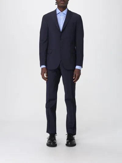 Boglioli Suit  Men Color Blue In Blue