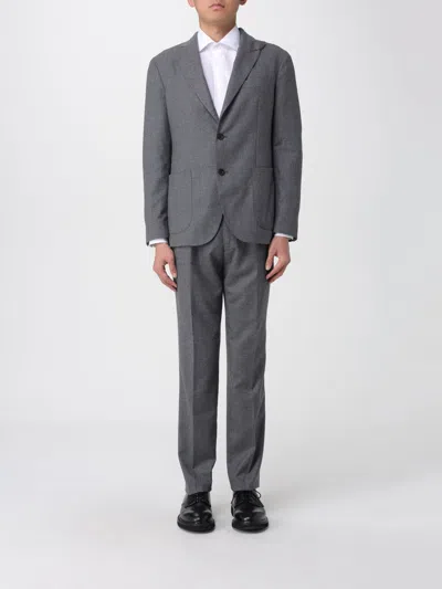 Boglioli Suit  Men Color Grey In Gray
