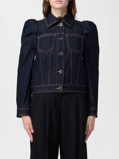 Alexander Mcqueen Stylish Jackets With Unique Design Features In Blue