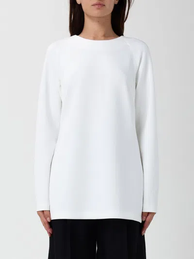 Mm Max Mara Top  Woman Color White In White