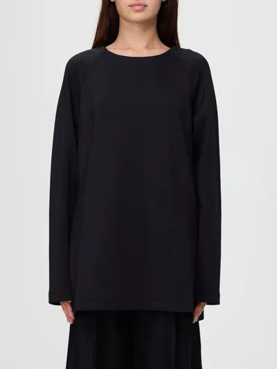 Mm Max Mara Top  Woman Color Black In Black