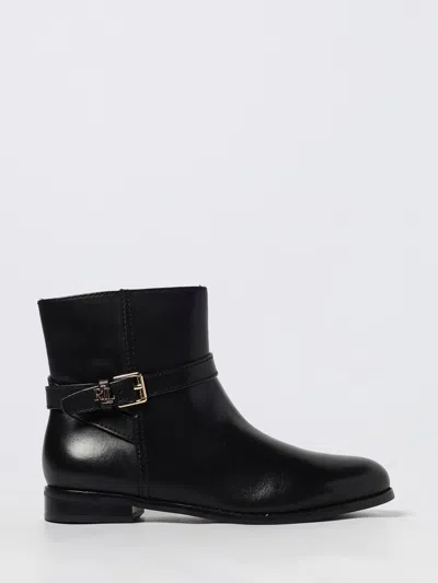 Ralph Lauren Brooke Bt 2 Boots Bootie In Black