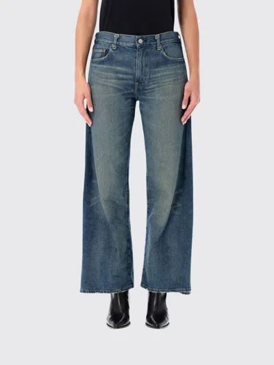 Junya Watanabe Layered Wide-leg Denim Trousers In Blue