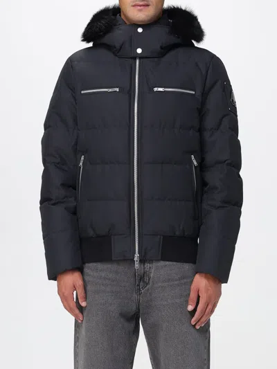 Moose Knuckles Jacket  Men Color Black In Blue