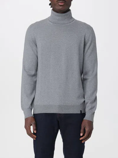 Fay Roll-neck Sweater In Gray