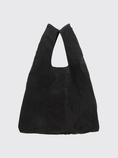 Dsquared2 Black Canvas Tote With Patches Men In Black