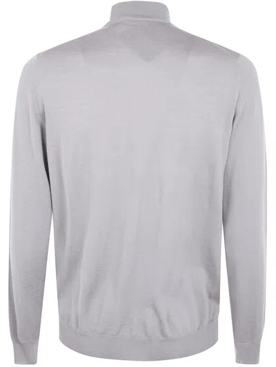 Filippo De Laurentiis Roll-neck Long-sleeve Sweater In Gray