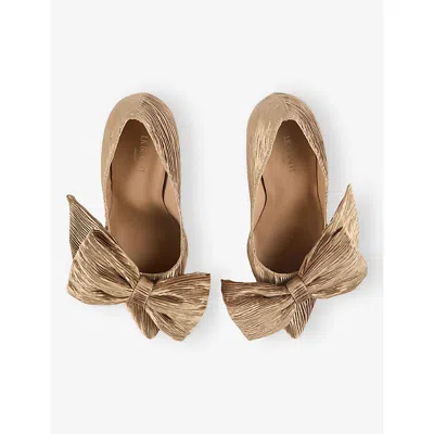 Lk Bennett Vivi Bow Pointed Toe Pump In Multi