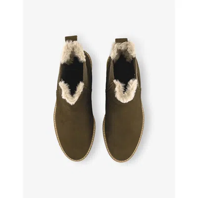 Toms Bennet Chelsea Boot In Green