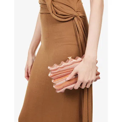 Cult Gaia Womens Sour Cherry Paloma Acrylic Clutch In Multi