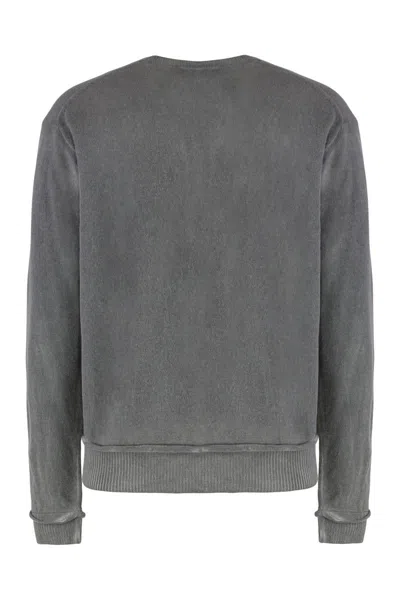 Our Legacy Parallel Sweater In Wool With V-neck In Gray