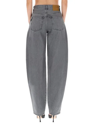 Haikure "bibi Denim" Pants In Gray