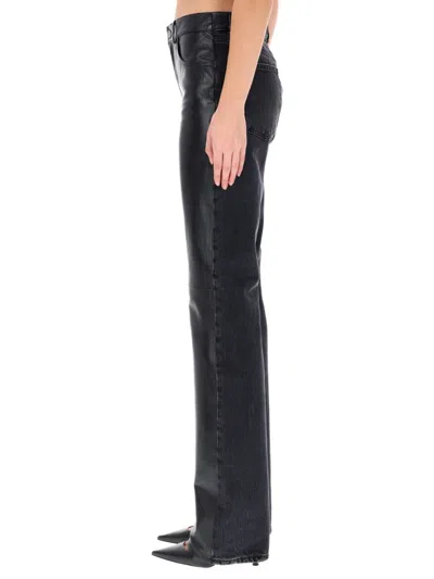 Haikure "bethany" Leather Pants In Black