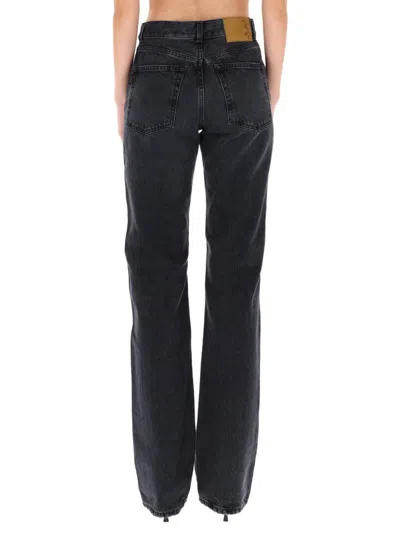 Haikure "bethany" Leather Pants In Black