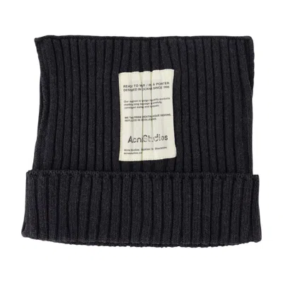 Acne Studios Beanie In Black