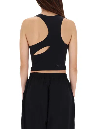 Y-3 Running Fitted Top In Black