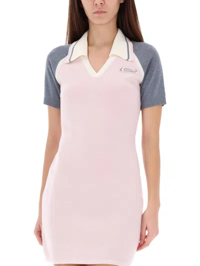Casablanca Tennis Dress In Pink