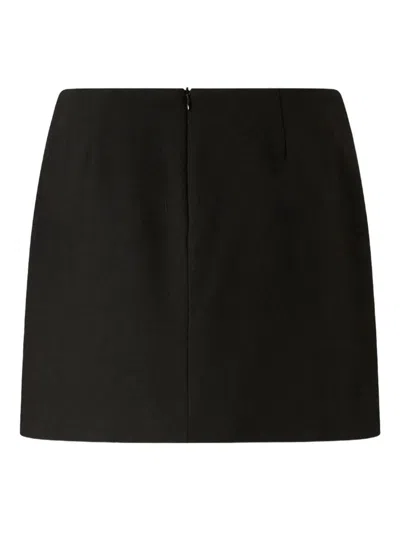 Pinko Memory Mini Skirt In Black