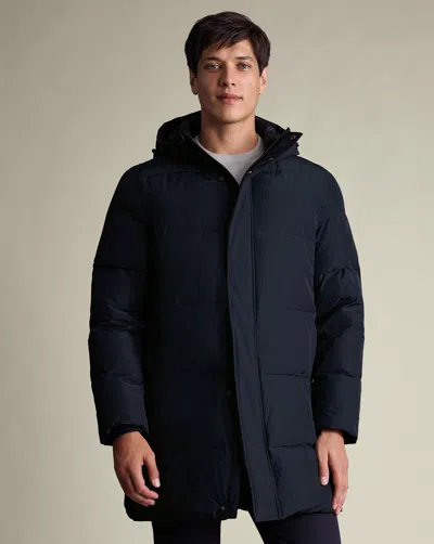 Charles Tyrwhitt Men's  Puffer Na Coat In Blue