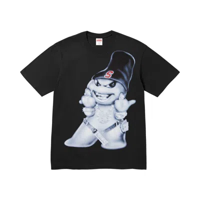 Pre-owned Supreme Snowman Tee 'black' | Men's Size Xxl