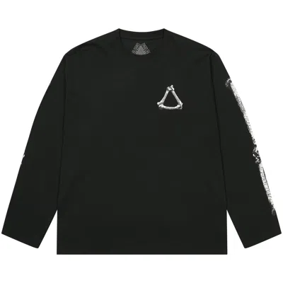 Pre-owned Palace Tri-bone Long-sleeve 'black' | Men's Size L