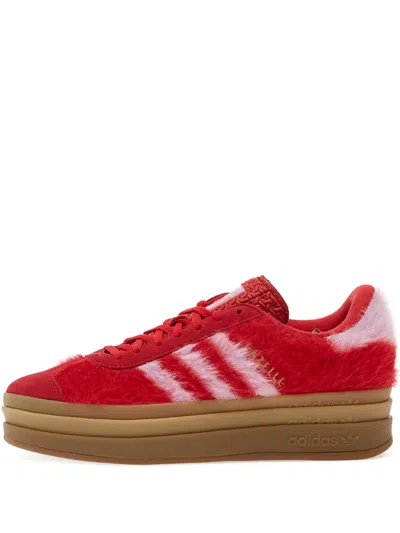 Adidas Originals Gazelle Bold W Plataform Sneakers In Red