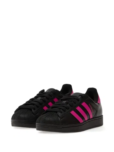 Adidas Originals Superstar Ii Sneakers In Black