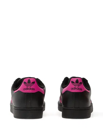 Adidas Originals Superstar Ii Sneakers In Black