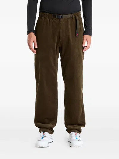 Gramicci Corduroy Belted Pant In Brown