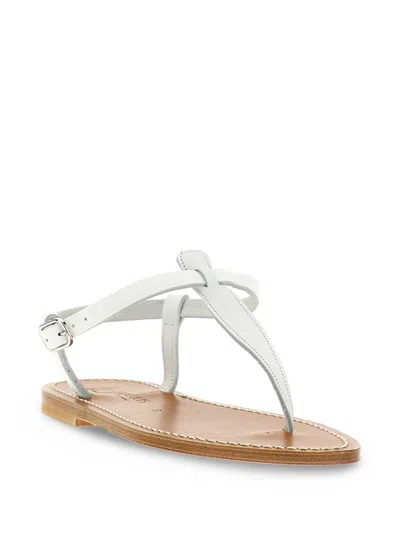 Kjacques Picon Leather Sandals In Multi