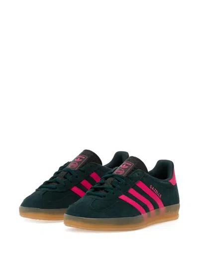 Adidas Originals Gazelle Indoor Striped Sneakers In Multi